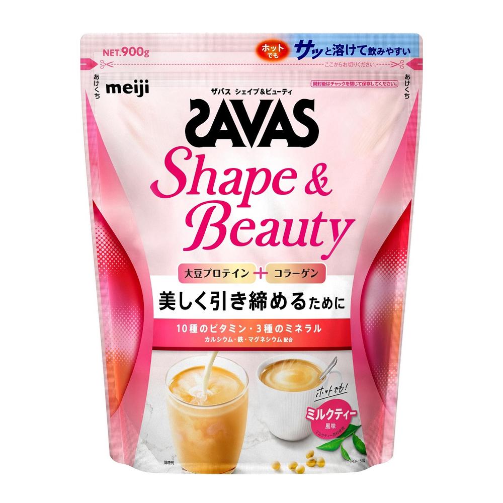 SAVAS Shape & Beauty Milk Tea Flavor 900g