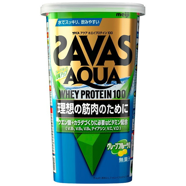 Savas Aqua Whey Protein 100 Grapefruit Flavor 280g