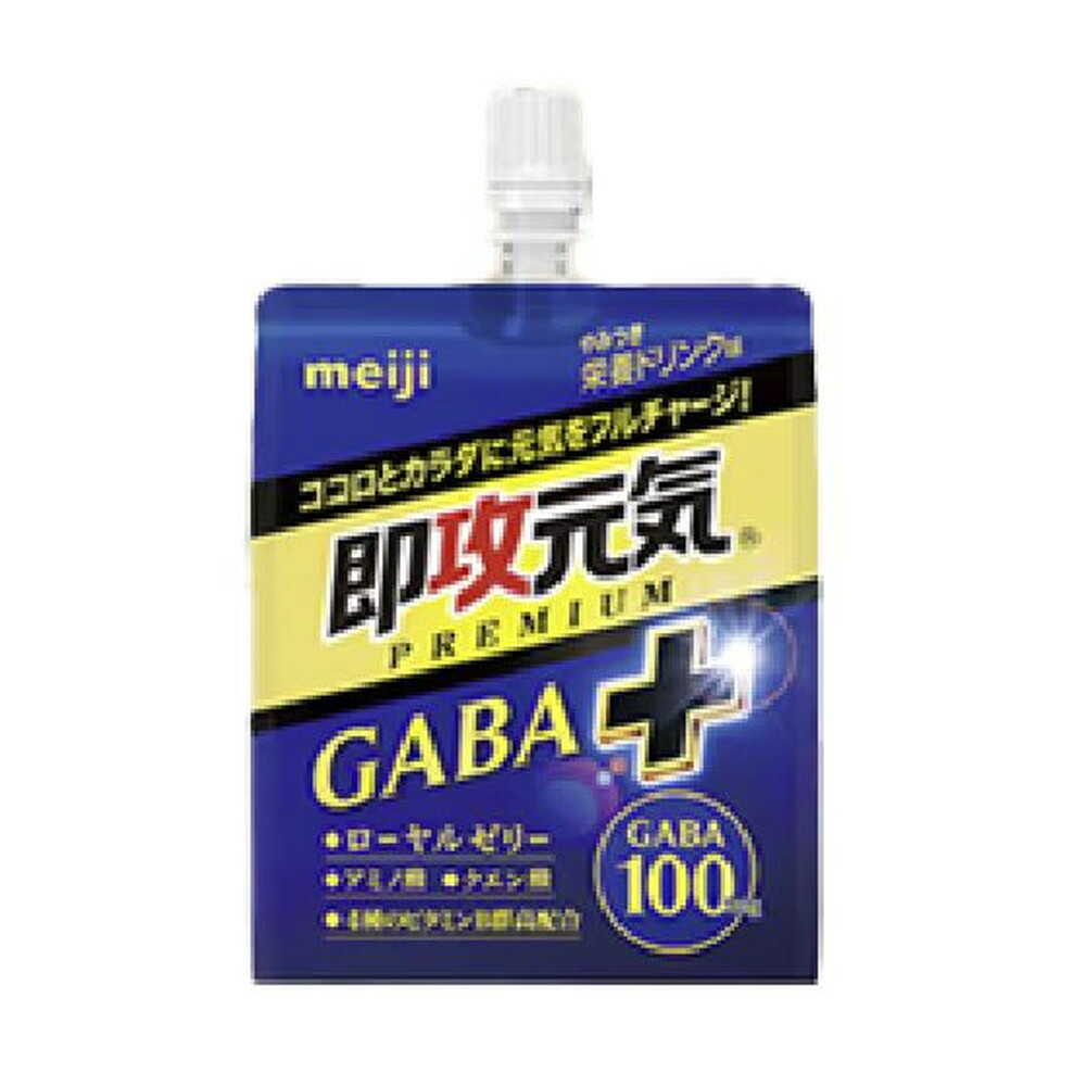 Meiji Instant Energy Jelly GABA + Addictive Nutritional Drink Flavor 180g x 6 Bottles