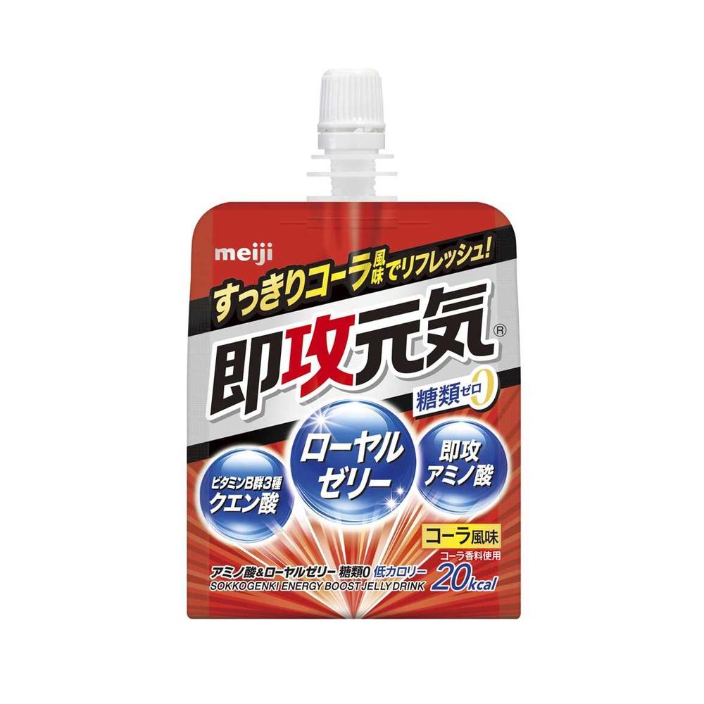 Meiji Instant Energy Jelly Amino Acids & Royal Jelly Sugar-Free Cola Flavor 180g