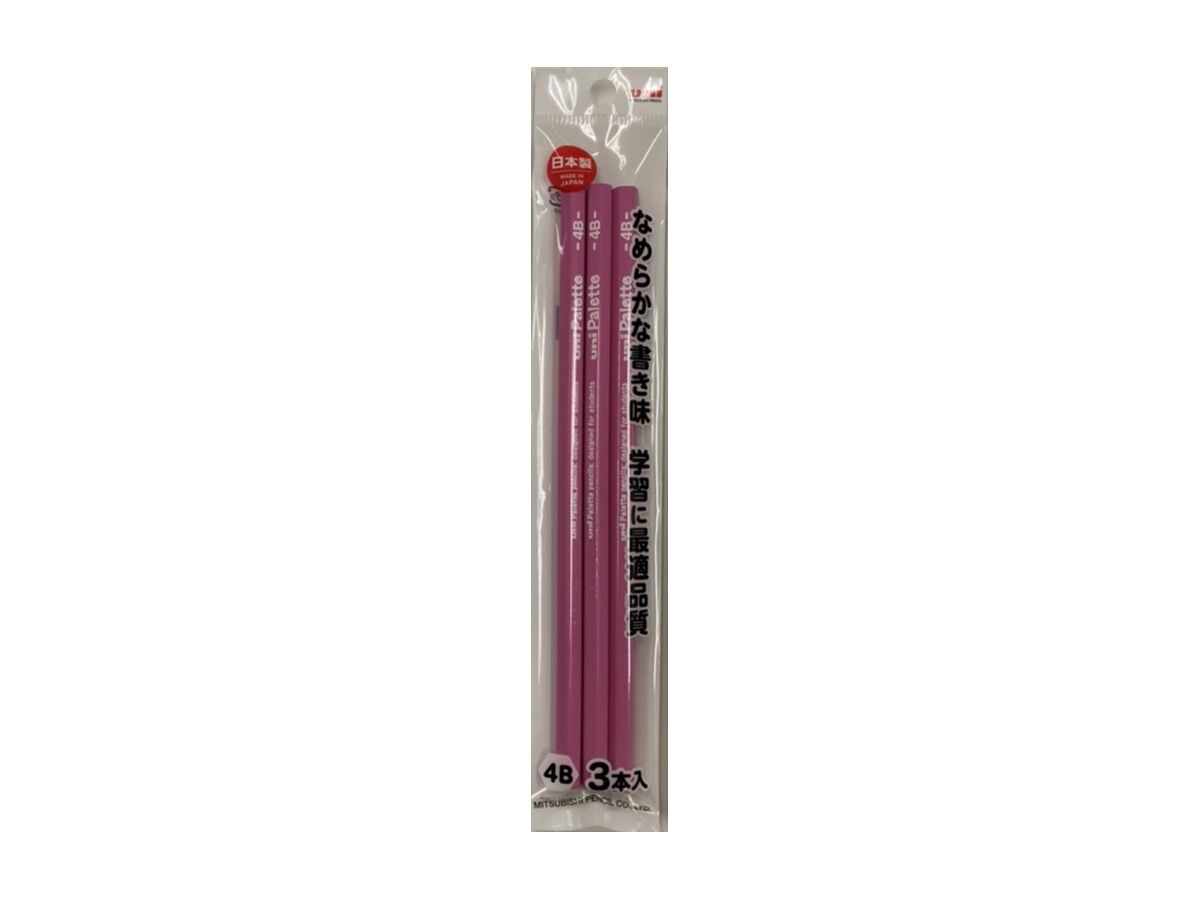 H. Pencil PLT Pink 4B 3P