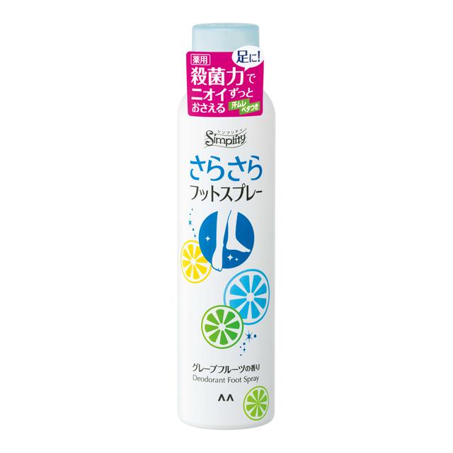 Mandom Simplicity Silky Foot Spray