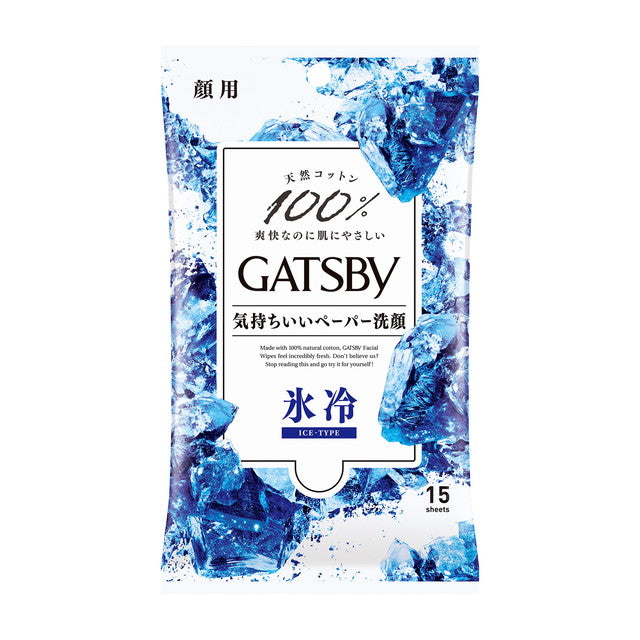 Mandom Gatsby Facial Paper Ice Type 15 Sheets