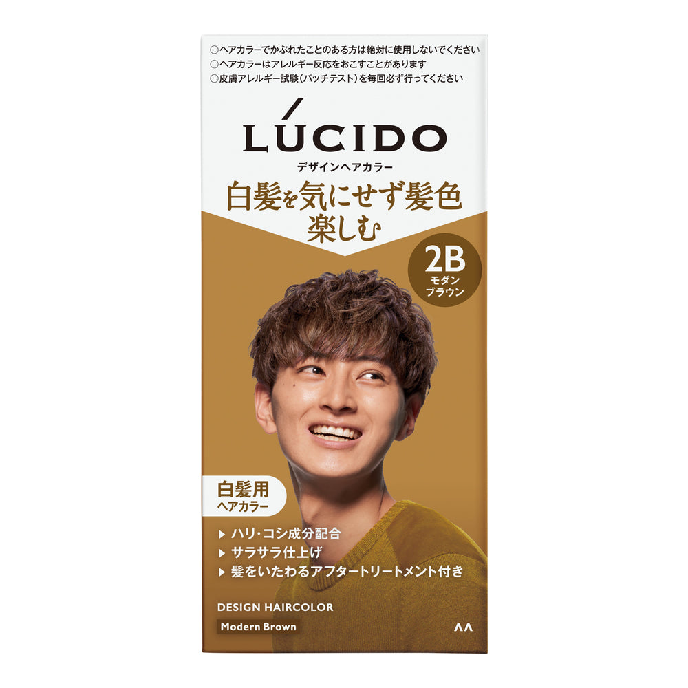Lucido Design Hair Color Modern Brown 1st Agent 35g, 2nd Agent 70ml, Treatment 5g