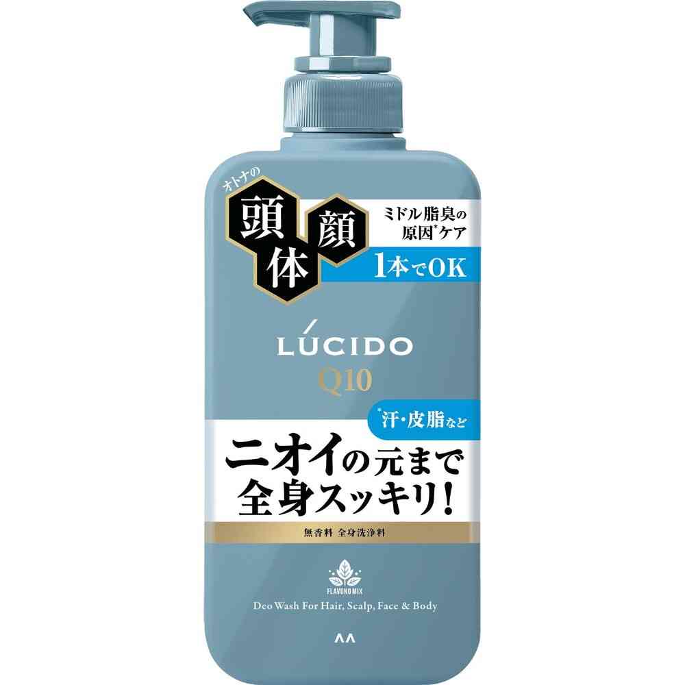 Mandom Lucido All Body Deo Wash 450ml