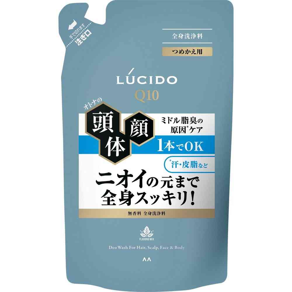 Mandom Lucido All Body Deo Wash Refill 380ml