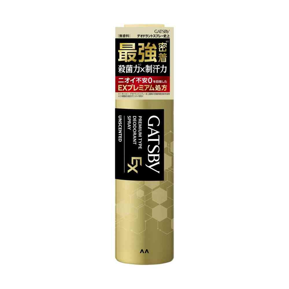 Mandom Gatsby EX Premium Type Deodorant Spray Unscented 130g