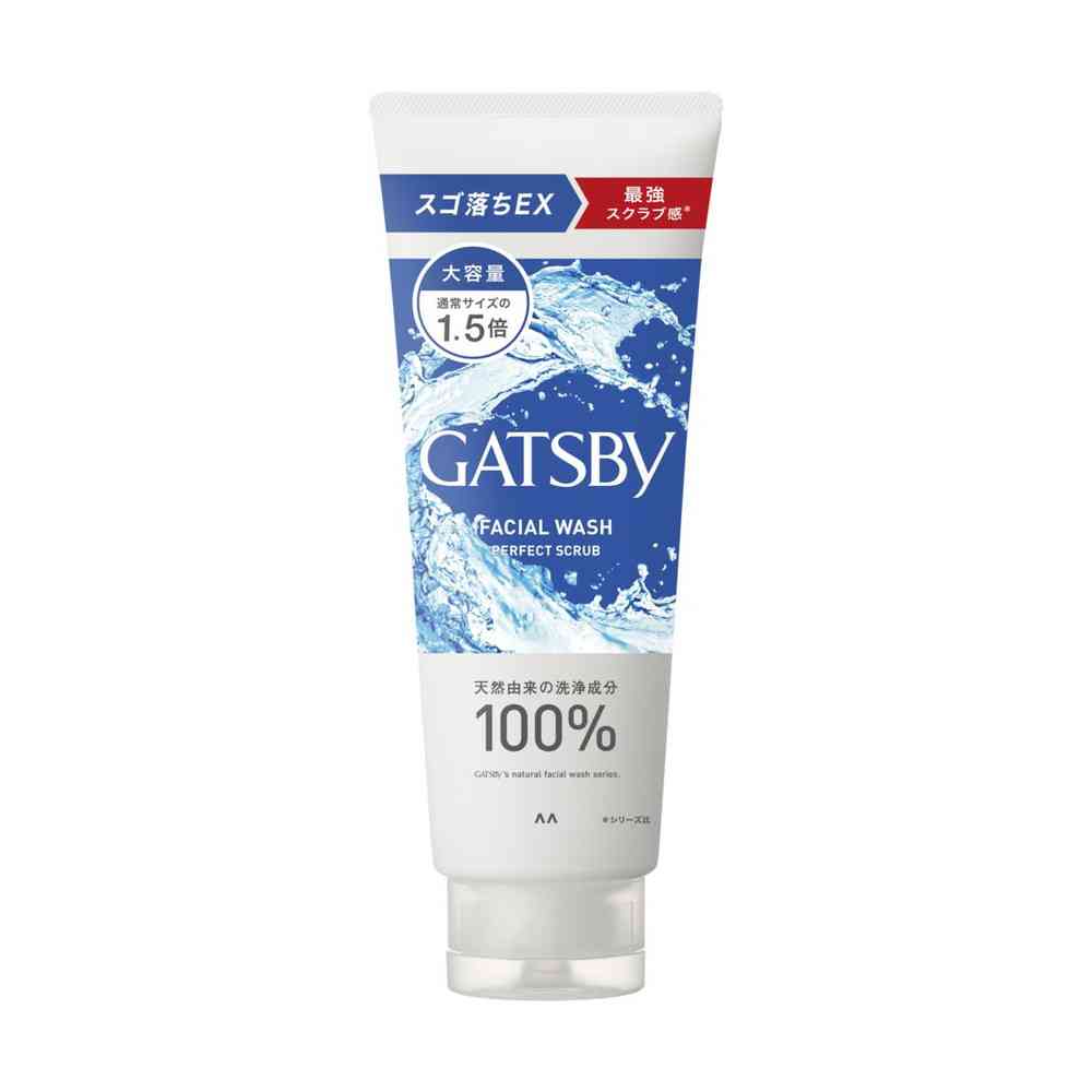 Mandom Gatsby Facial Wash Perfect Scrub Large Size 200g