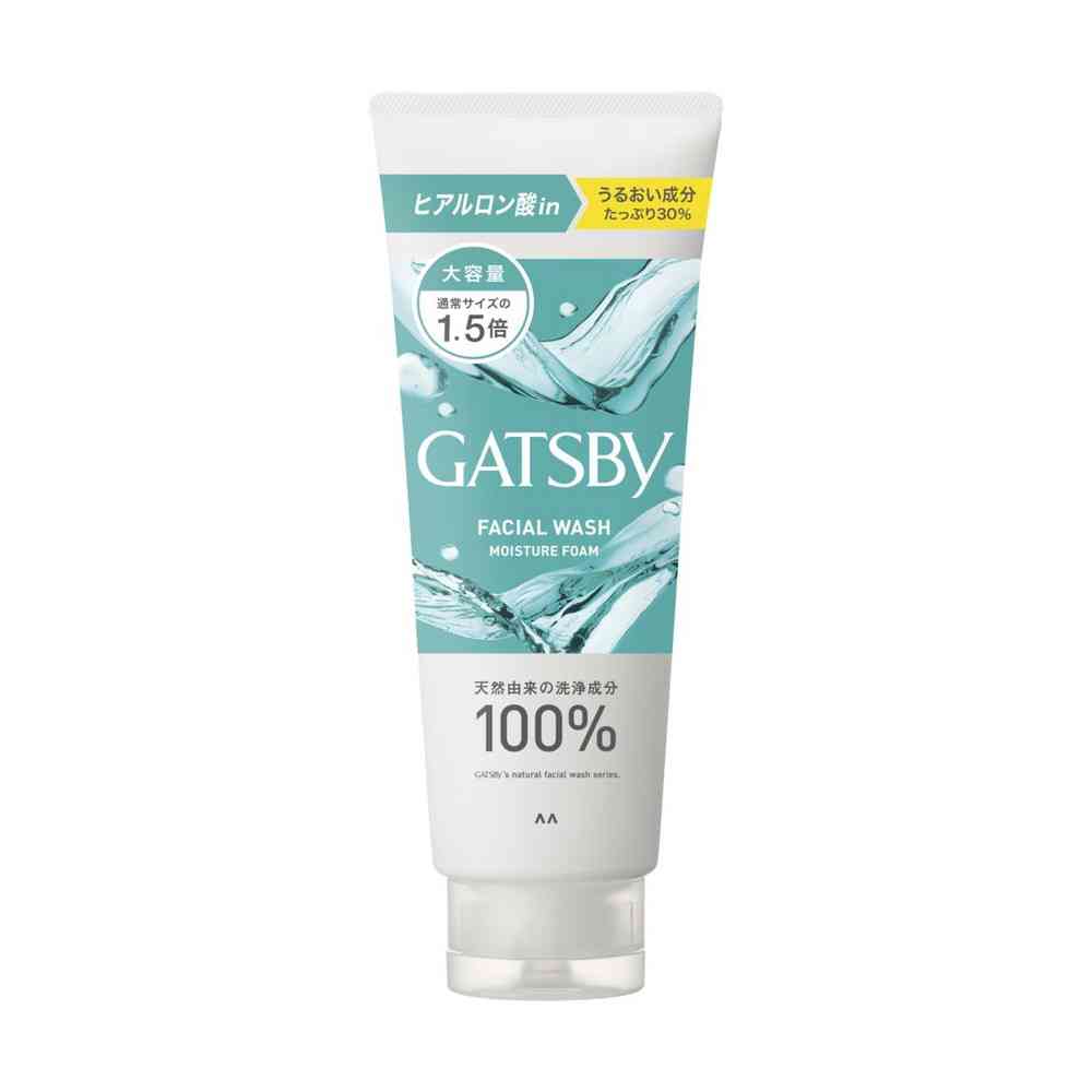 Mandom Gatsby Facial Wash Moisture Foam Large Size 200g
