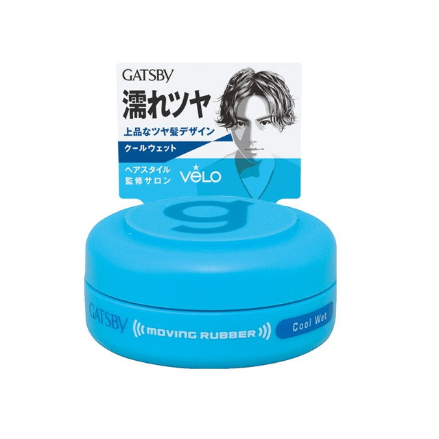 Mandom Gatsby Moving Rubber Cool Wet Portable 15g