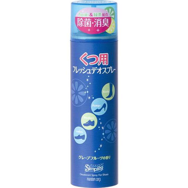 Mandom Simplicity Shoe Fresh Deodorant Spray 150ml