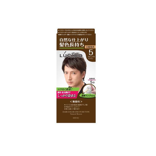 LUCIDO One Push Care Color Natural Brown