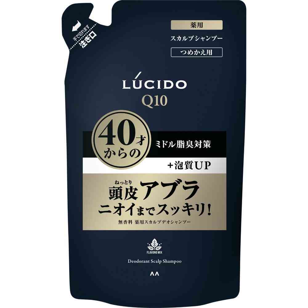 LUCIDO Medicated Scalp Deo Shampoo Refill 380ml