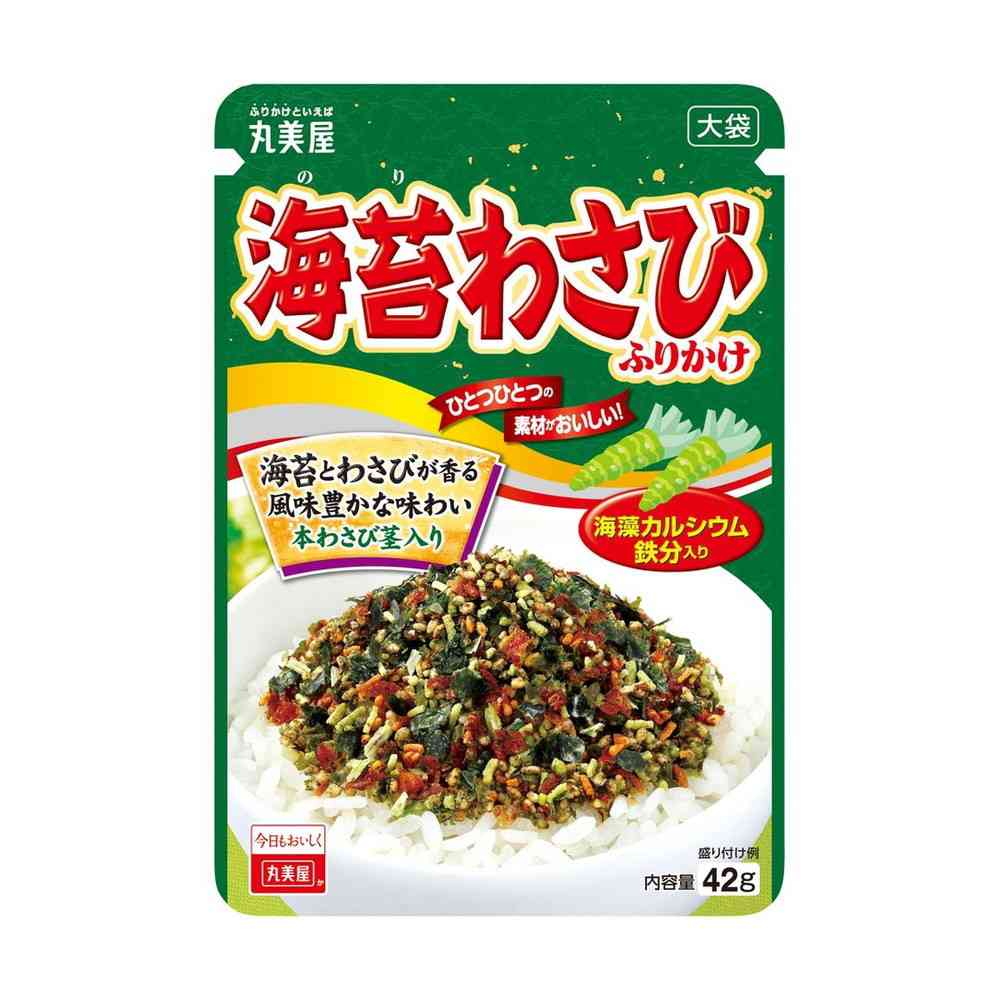 Marumiya Nori Wasabi Furikake Large Bag 42g
