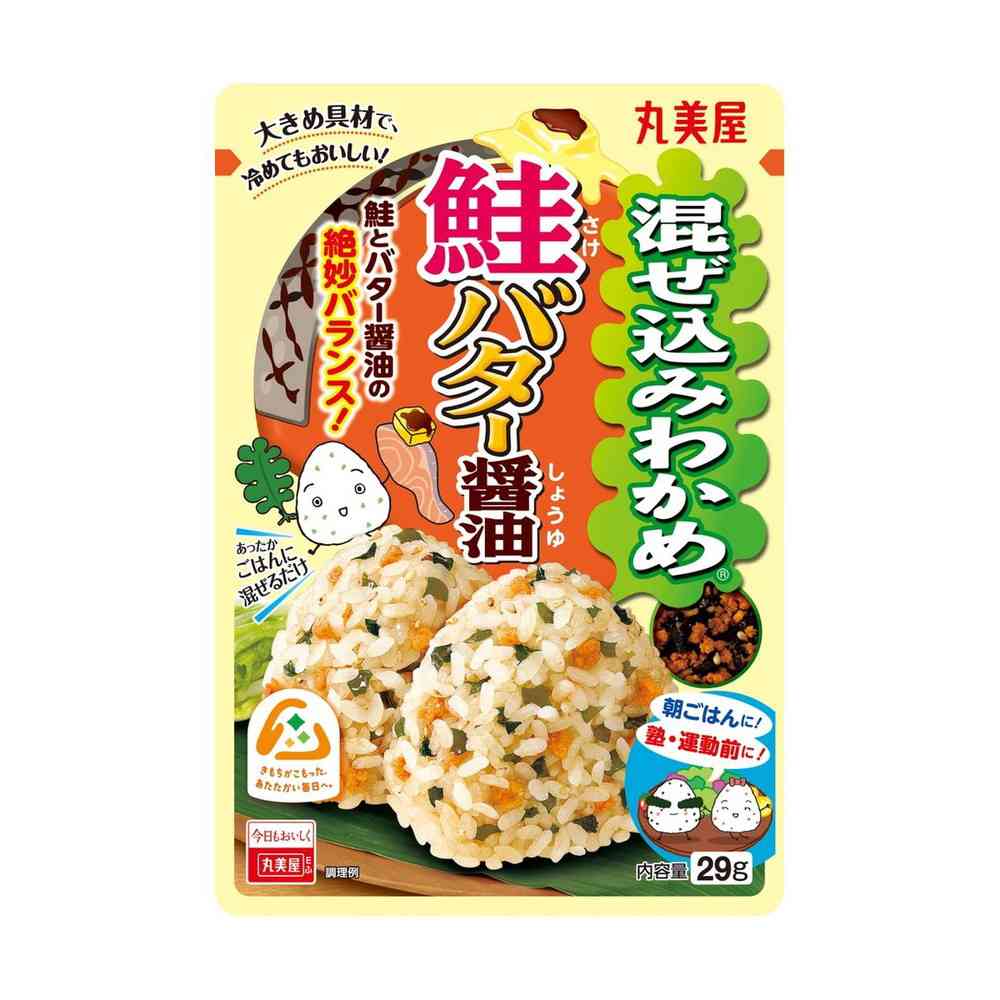 Marumiya Mixed Wakame with Salmon Butter Soy Sauce 29g
