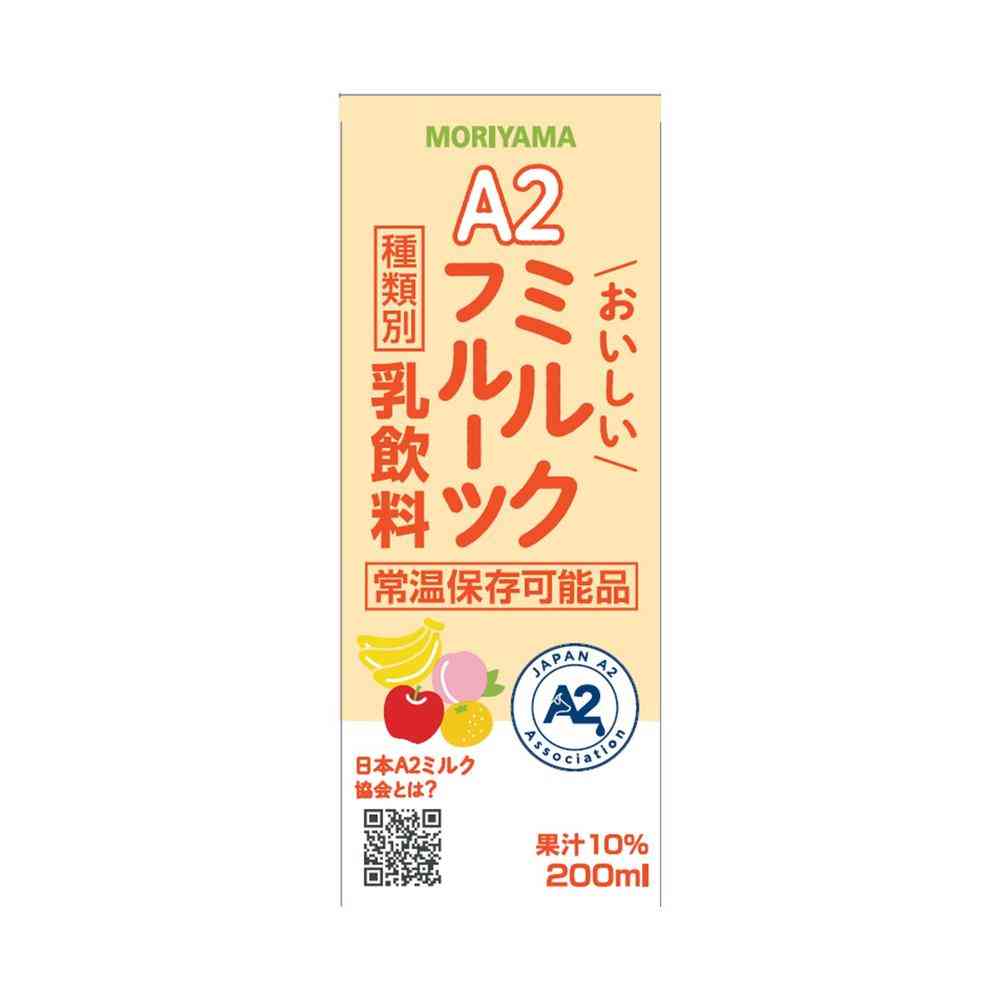 Moriyama Dairy A2 Delicious Milk Fruit 200ml