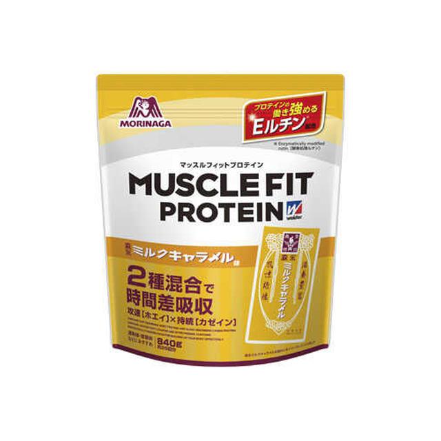 Morinaga Seika Muscle Fit Protein Morinaga Milk Caramel Flavor 840g