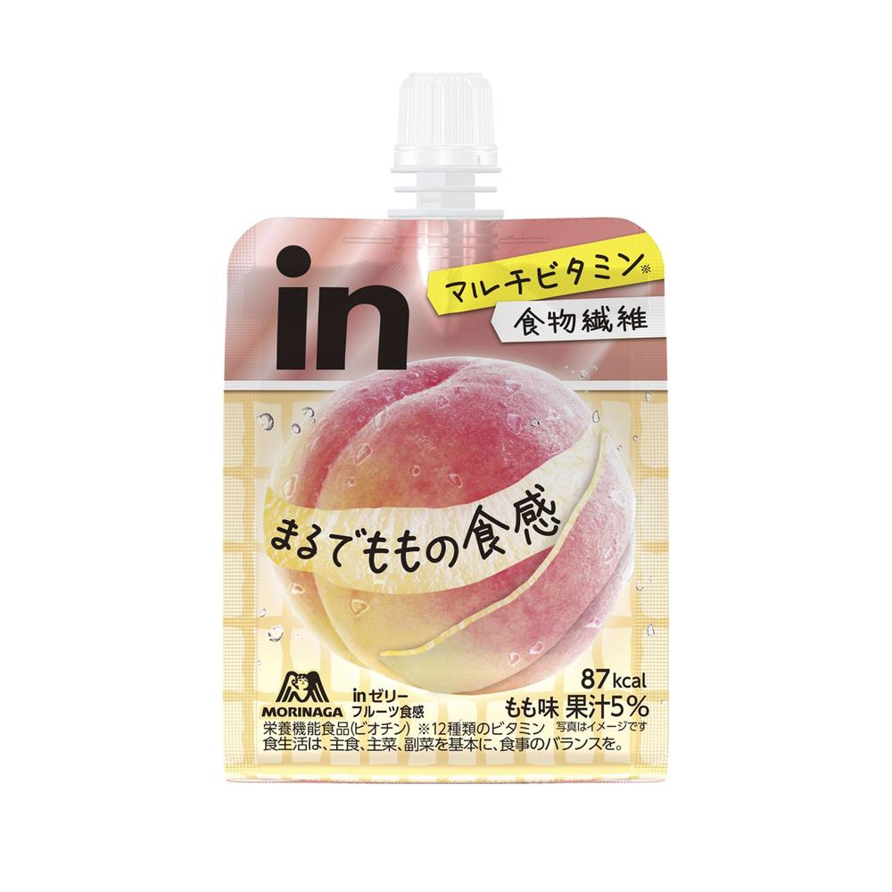 Morinaga in Jelly Fruit Texture <Peach> 150g