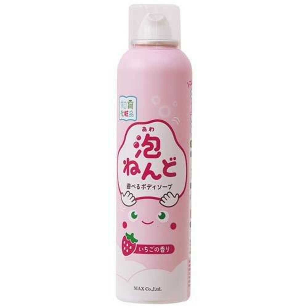 Max Foam Clay Playable Body Soap - Strawberry Scent - 160g