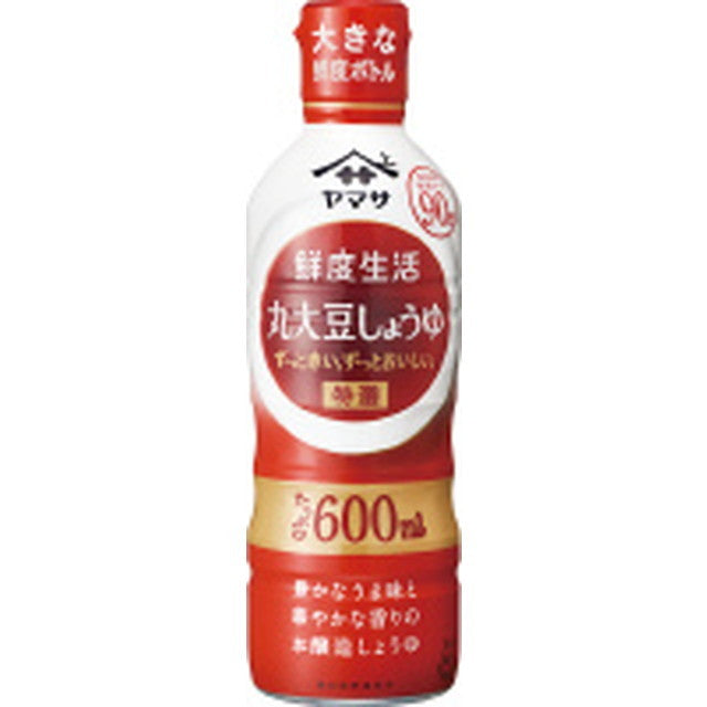 Yamasa Freshness Life Special Maru Soy Sauce 600ml