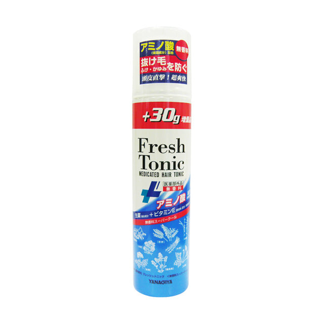 Yanagiya Medicinal Hair Growth Fresh Tonic Unscented SC 220g