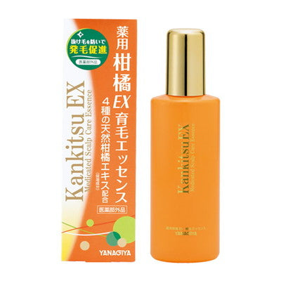 Yanagiya Medicinal Citrus EX Hair Growth Essence 180ML