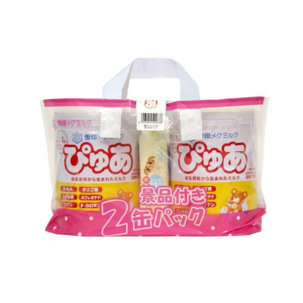 Snow Brand Megmilk Pure 820g x 2 Cans Pack