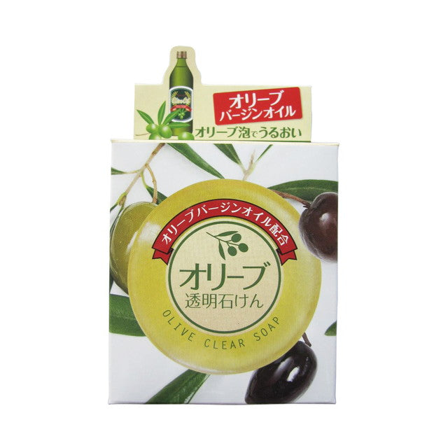 Yuze Olive Transparent Soap EX 90g