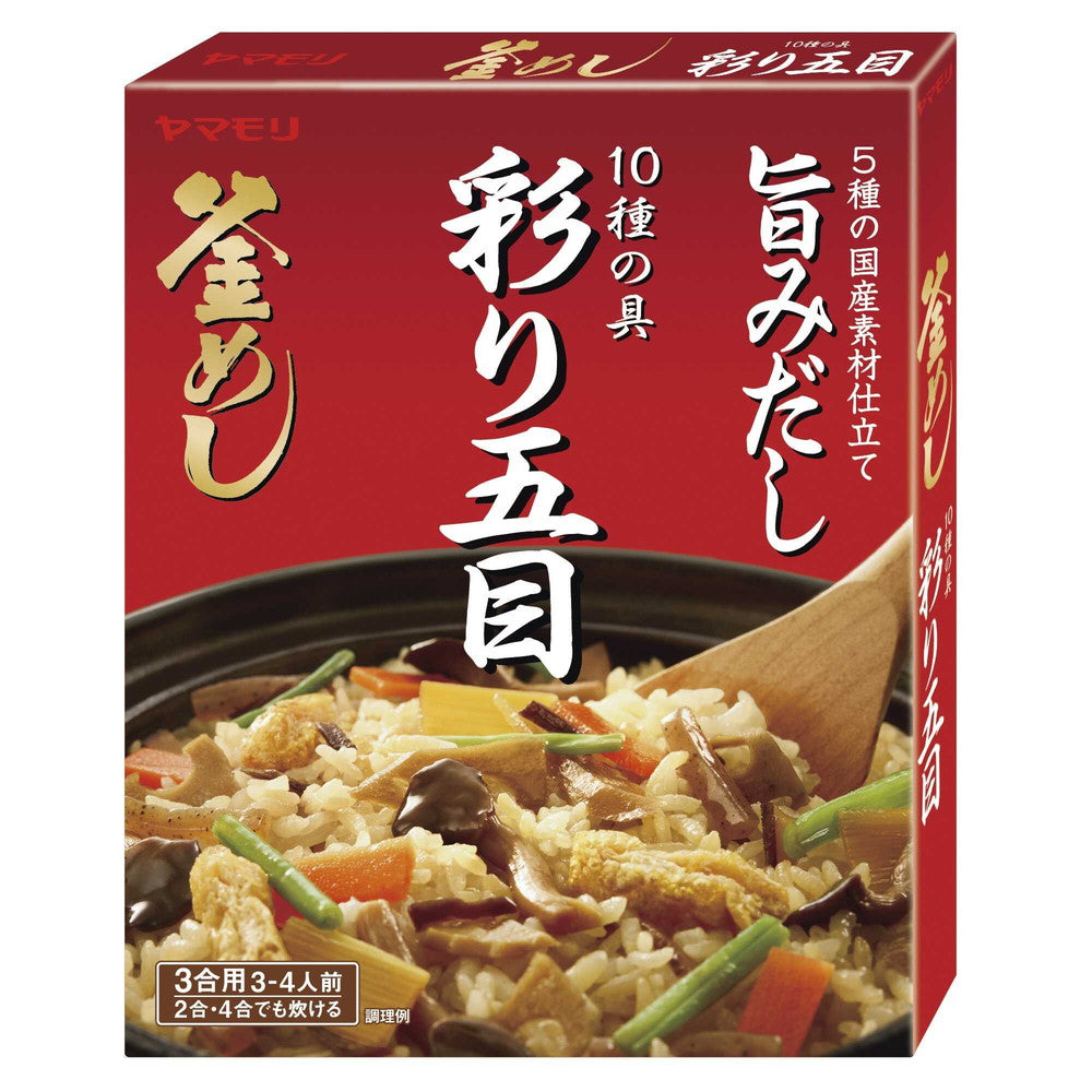 Yamamori 10-Ingredient Colorful Gomoku Kamameshi Mix 210g