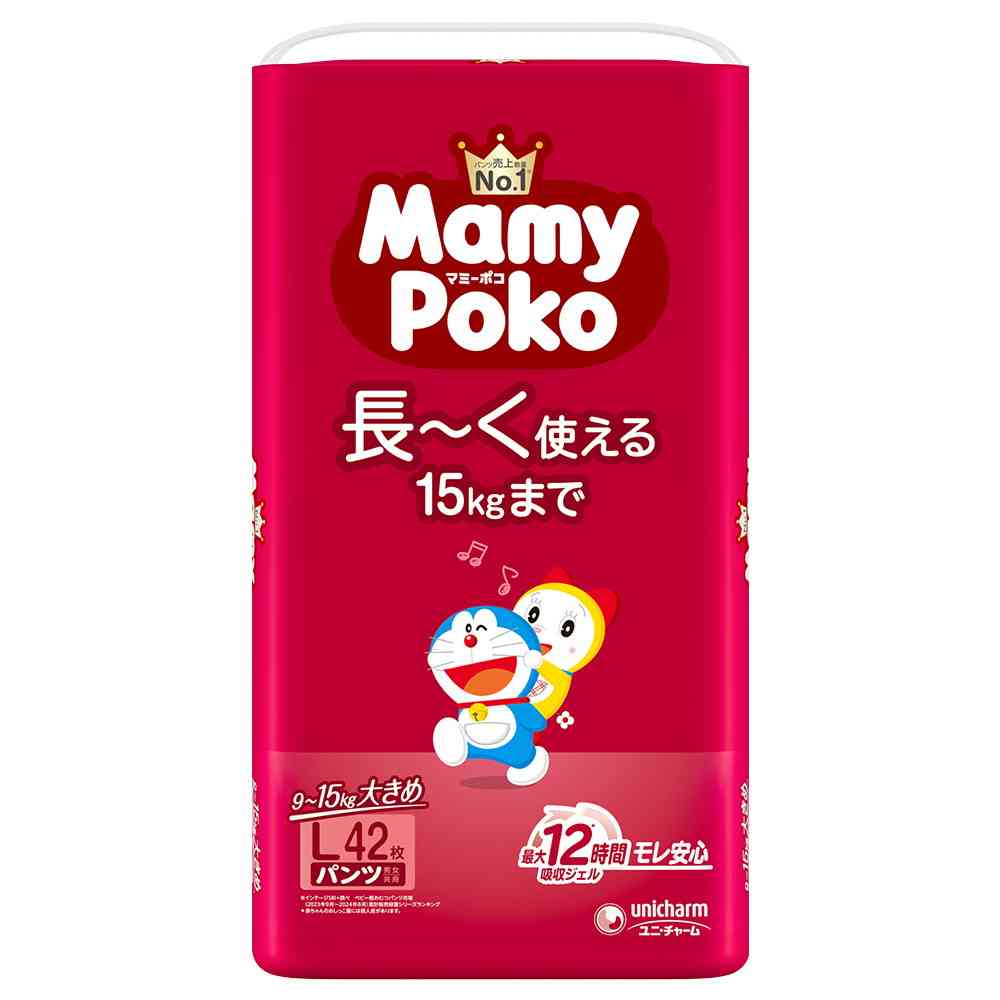 MamyPoko Pants Doraemon L 42 Pieces