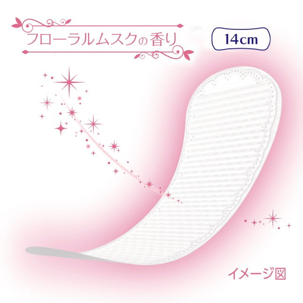Sofy Hadaomoi Liner (Floral Musk, 72 pieces)