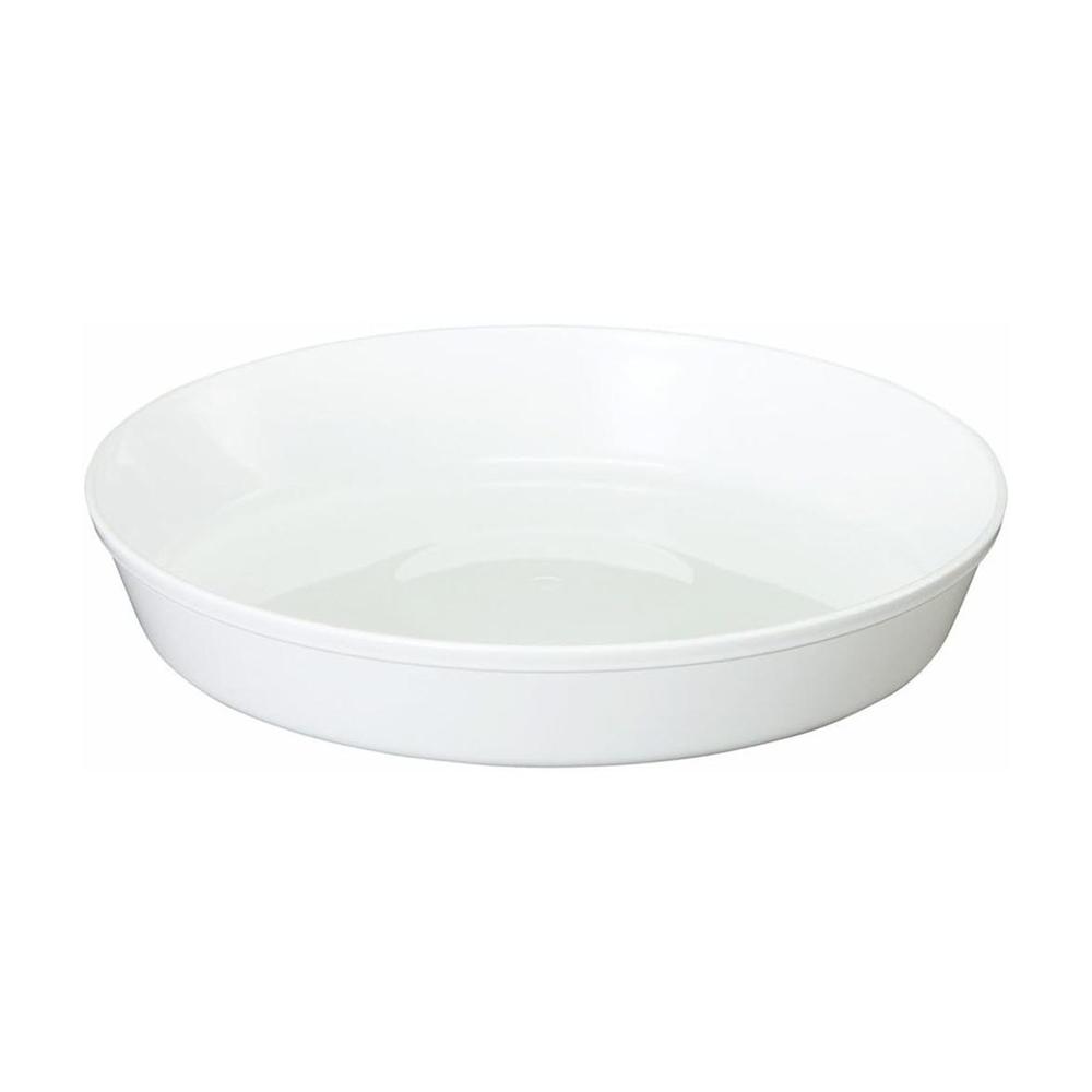 Yamato Plastics Shallow Plate White 8 Type