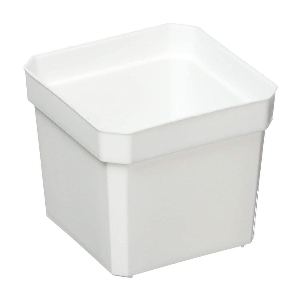 Yamato Plastics Plant Pot White Square 2 Type