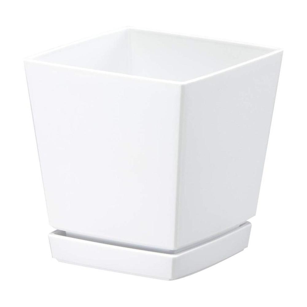 Yamato Plastics Quenchero Pot (with Plate) White 5