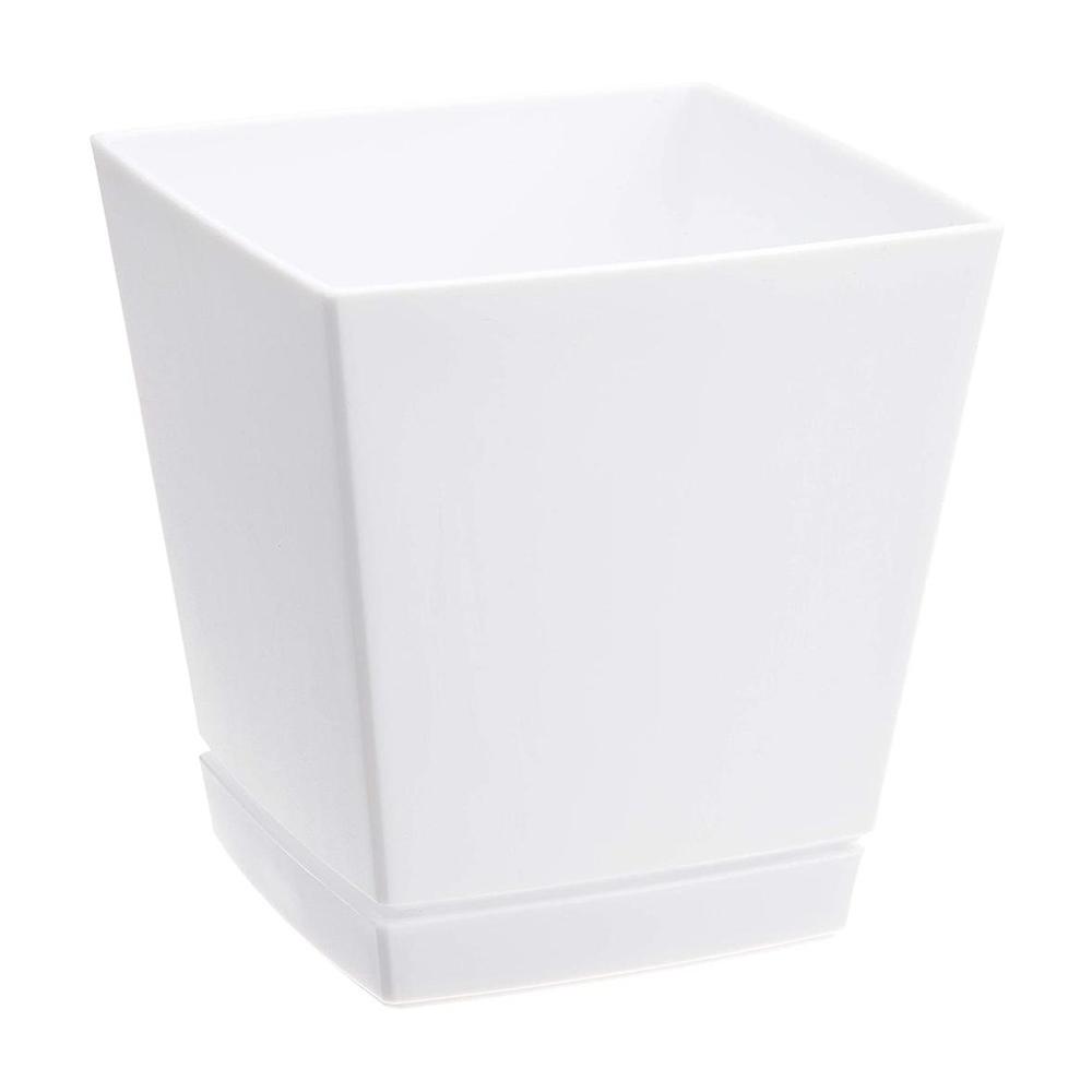Yamato Plastics Quenchero Pot (with Plate) White 6