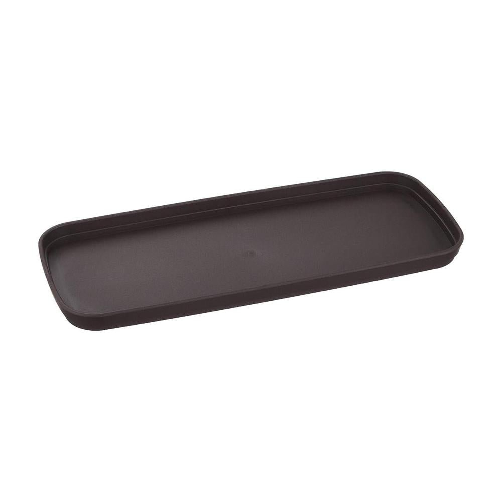 Yamato Plastics Fregra Planter Saucer Dark Brown Size 30