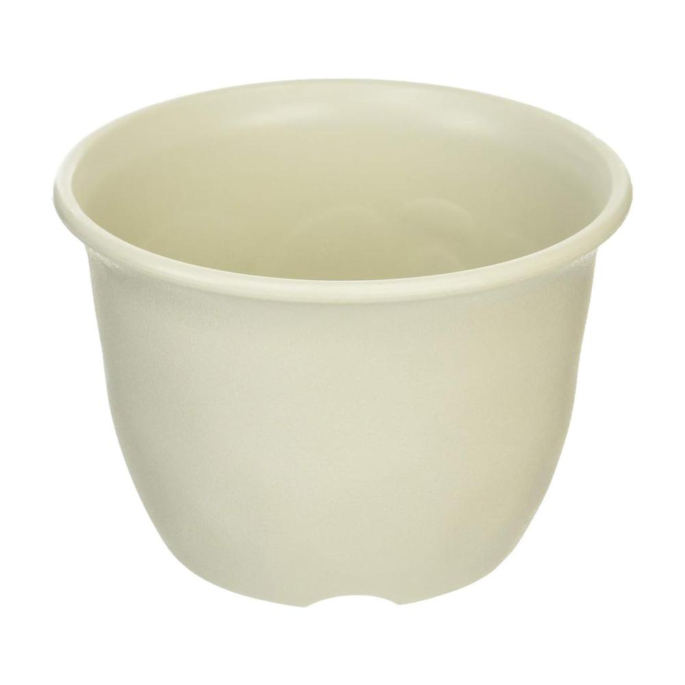 Yamato Plastics No-Mii Low Pot Ivory Size 5