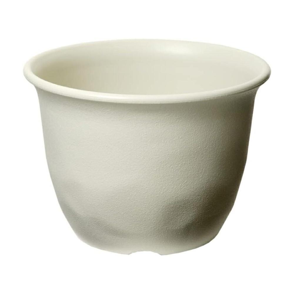 Yamato Plastics No-Mii Low Pot Ivory Size 6