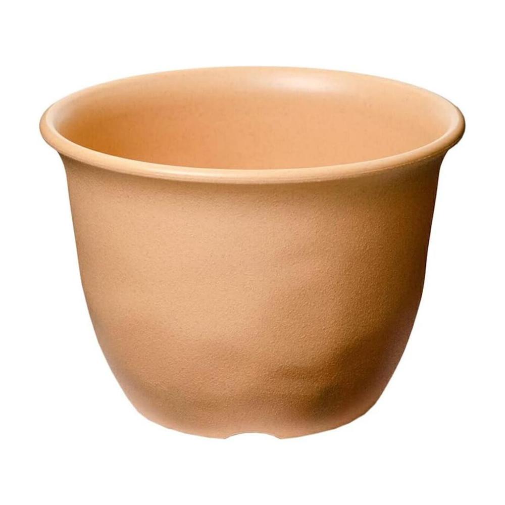 Yamato Plastics No-Mii Low Pot Brown Size 6