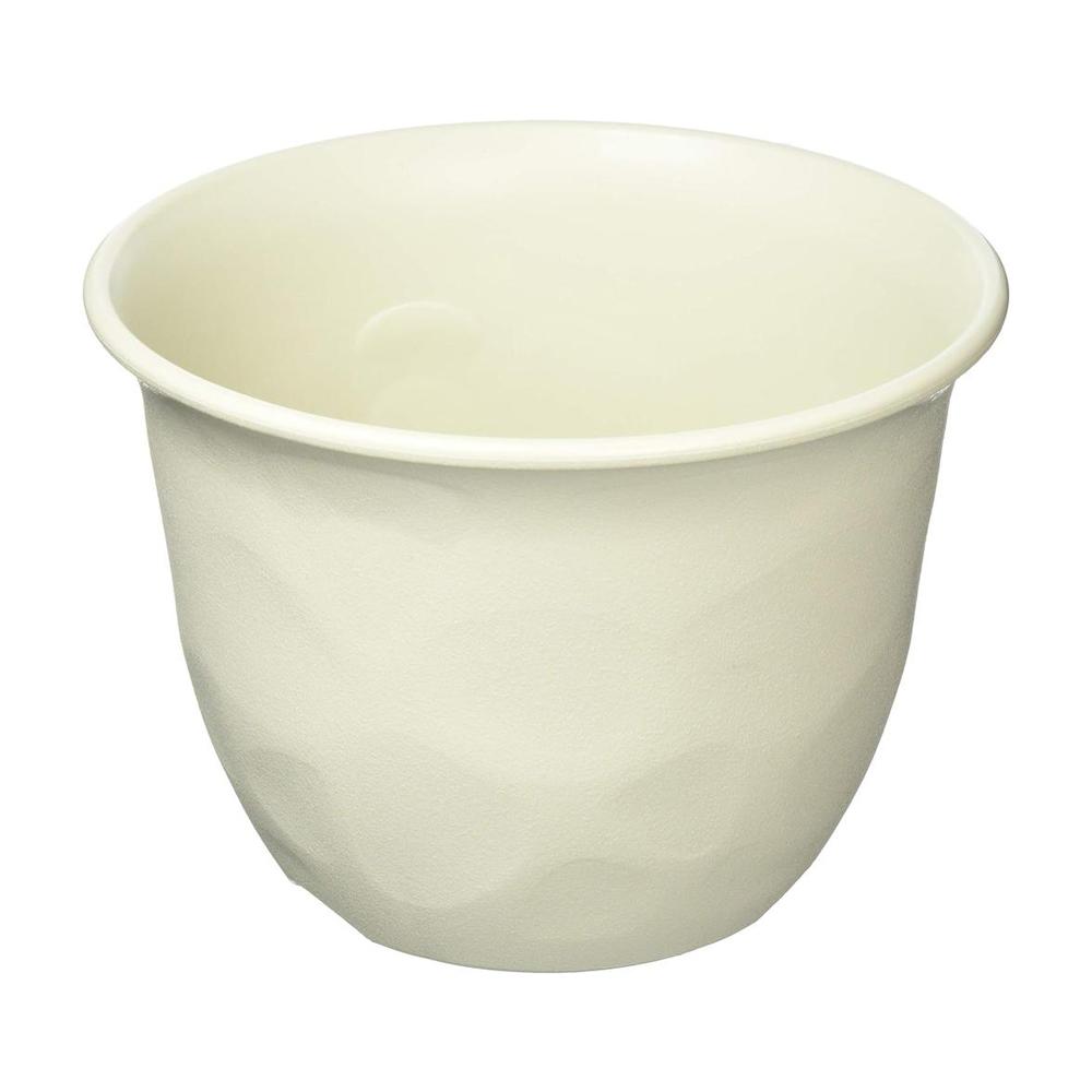Yamato Plastics No-Mii Low Pot Ivory 7