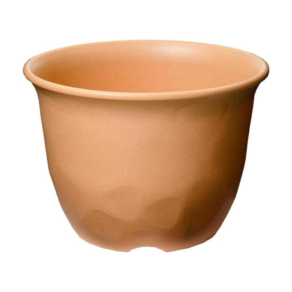 Yamato Plastics No-Mii Low Pot Brown Size 7