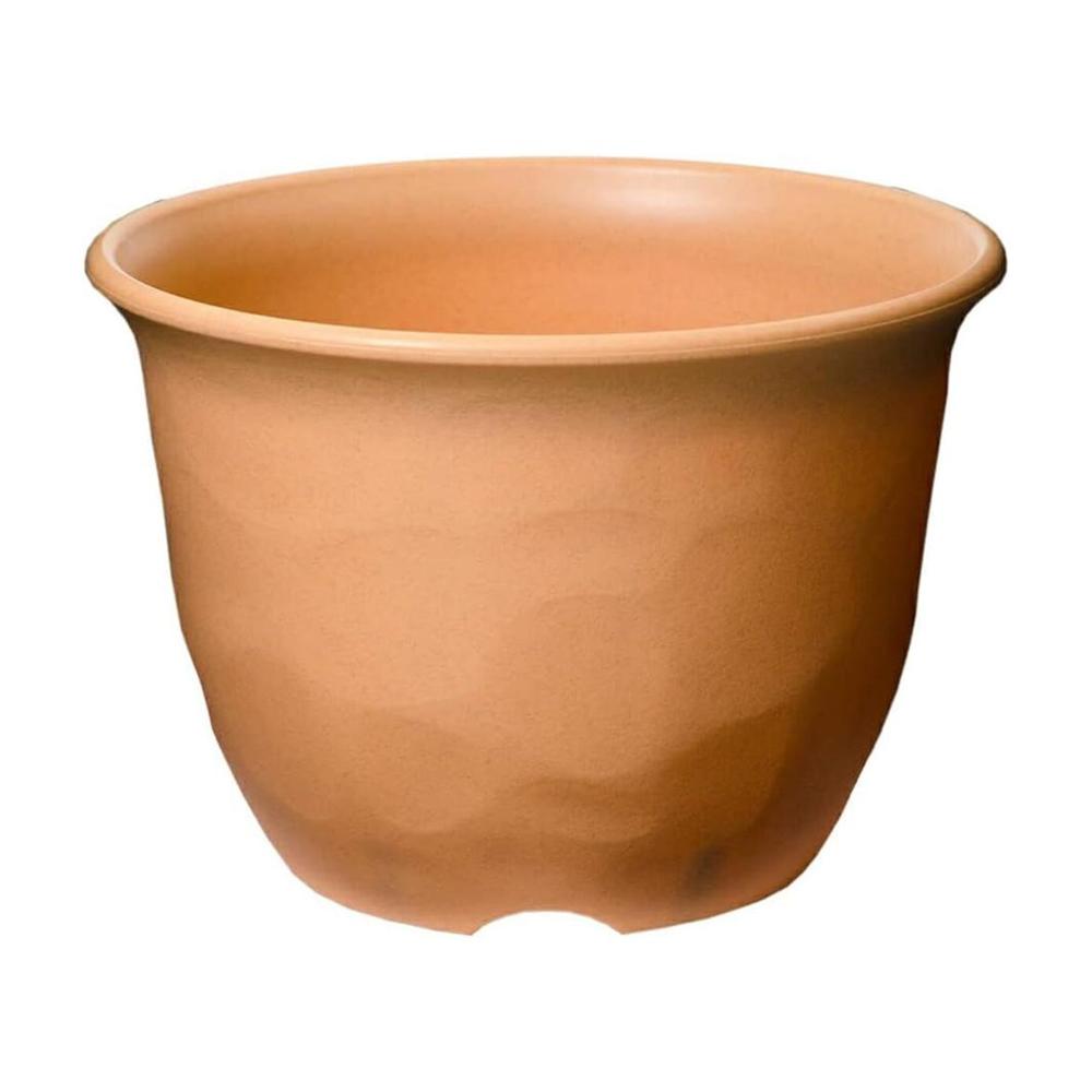 Yamato Plastics No-Mii Low Pot Brown Size 8