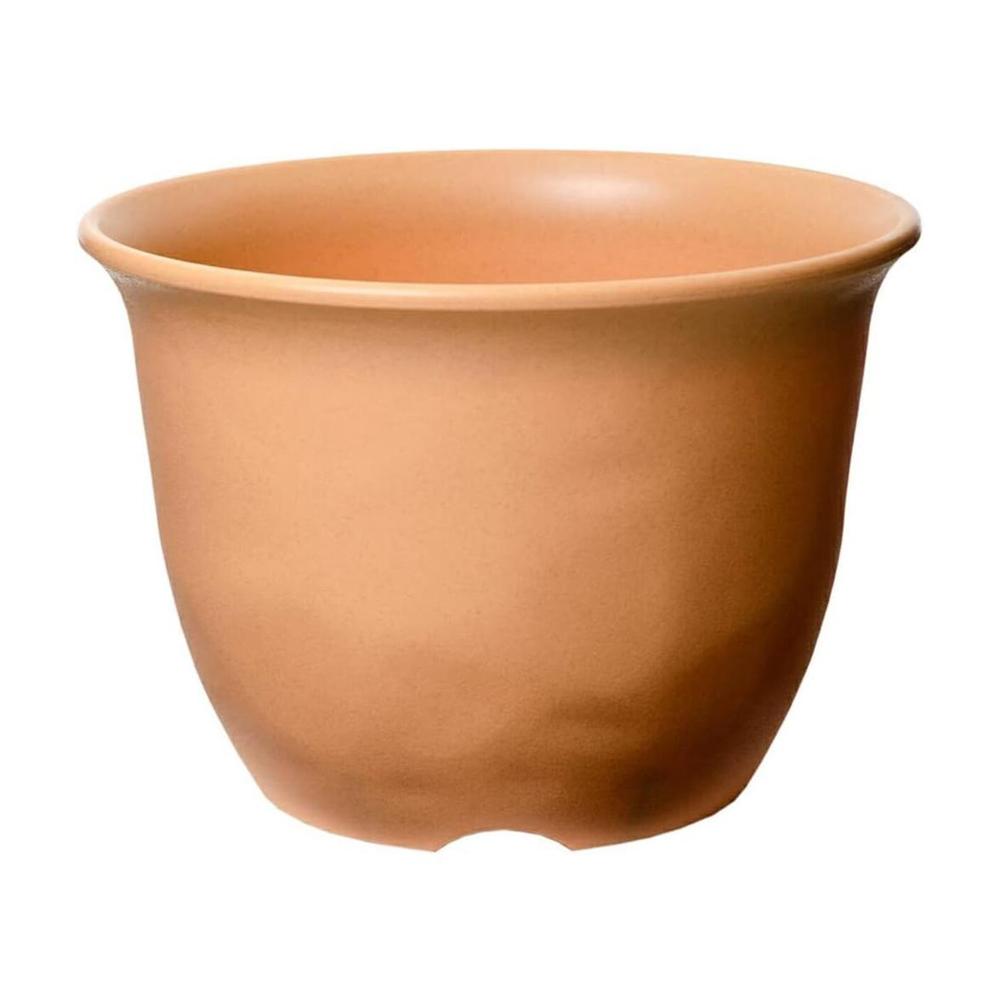 Yamato Plastics No-Mii Low Pot Brown 9
