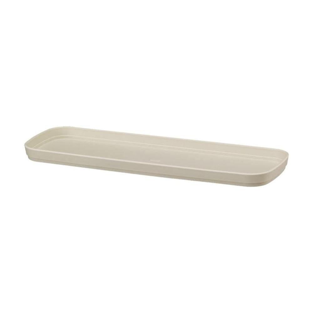 Yamato Plastics Frégola Planter Saucer Ivory 60