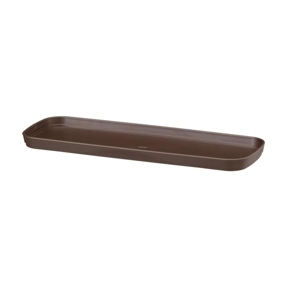 Yamato Plastics Frégola Planter Saucer Dark Brown 60