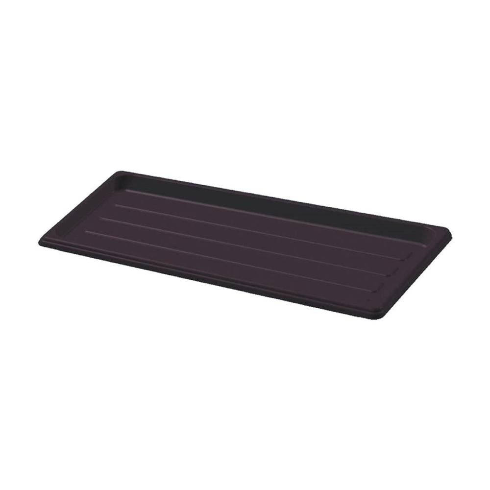 Yamato Plastics Planter Saucer Dark Brown for 55 Type