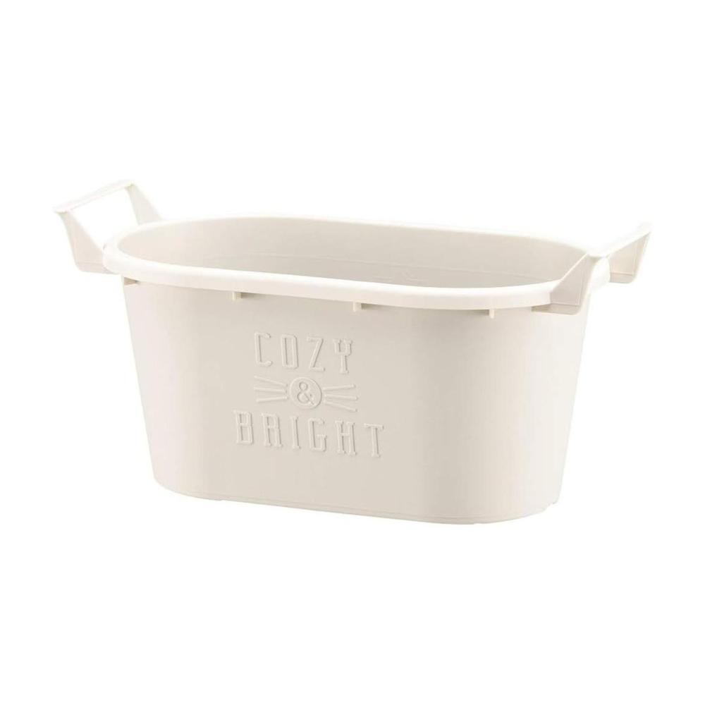 Daiwa Plastics Glow Container White Oval 25 Type