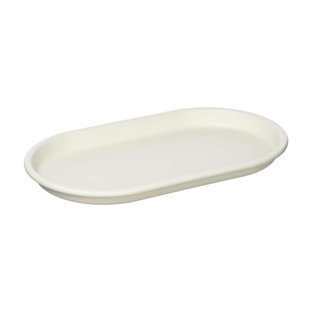 Yamato Plastics Glow Plate White Oval 25 Type