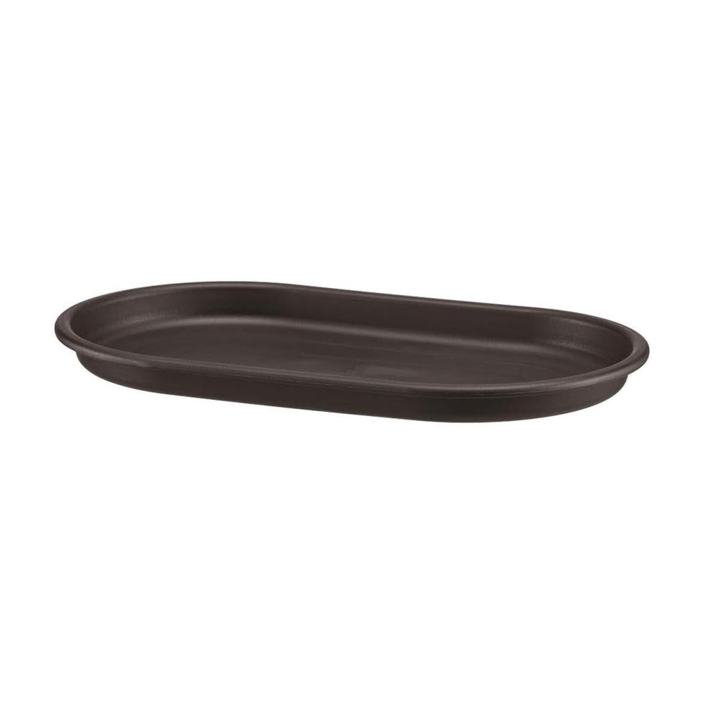 Daiwa Plastics Glow Plate Black Oval 25 Type