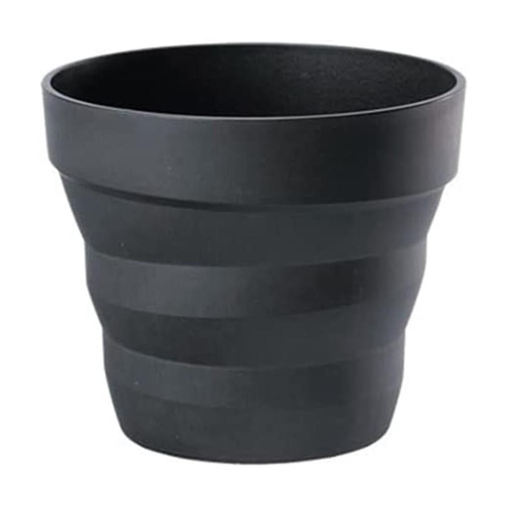 Yamato Plastics Proud Pot Black 25 Type